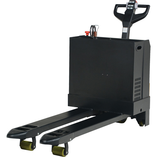 Fully Powered Electric Pallet Truck, 4500 lbs. Cap., 48" L x 30.25" W Ontario Packaging