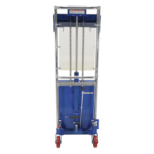 Gerbeur Hefti-Lift, M&eacute;canisme Pompe au pied, Capacit&eacute; de 880 lb, Levage max de 59" Ontario Packaging