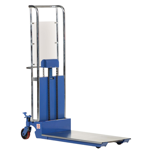 Gerbeur Hefti-Lift, M&eacute;canisme Pompe au pied, Capacit&eacute; de 300 lb, Levage max de 59" Ontario Packaging