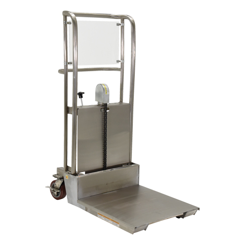 Gerbeur Hefti-Lift, M&eacute;canisme Pompe au pied, Capacit&eacute; de 450 lb, Levage max de 45-5/8" Ontario Packaging