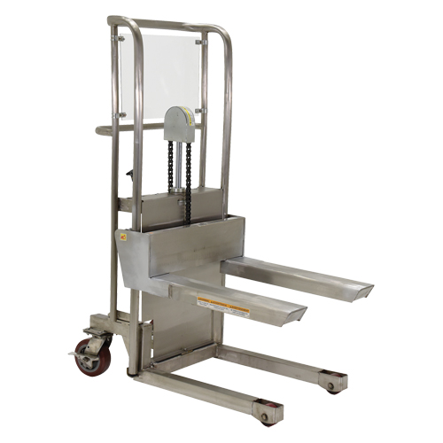 Gerbeur Hefti-Lift, M&eacute;canisme Pompe au pied, Capacit&eacute; de 450 lb, Levage max de 45-5/8" Ontario Packaging