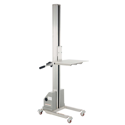 Gerbeur &agrave; levage rapide, M&eacute;canisme &eacute;lectrique, Capacit&eacute; de 125 lb, Levage max de 72" Ontario Packaging