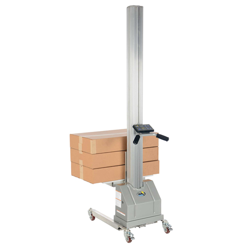Gerbeur &agrave; levage rapide, M&eacute;canisme &eacute;lectrique, Capacit&eacute; de 125 lb, Levage max de 72" Ontario Packaging