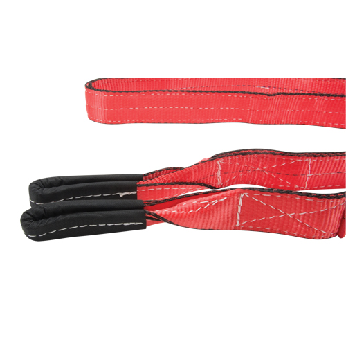 Polyester Sling, Double Ply, Twisted Eye, Type 4, 2'' W x 12' L, 6200 lbs. Vertical Cap. Ontario Packaging