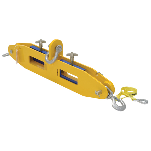 Forklift Lifting Beam, 7" x 2-1/2" Fork Pocket Ontario Packaging