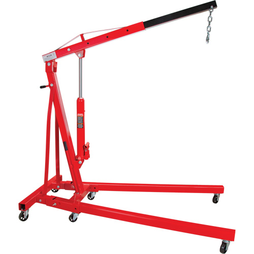 Grue d'&eacute;tabli pliante, Capacit&eacute; 4000 lb (2 tonnes) Ontario Packaging