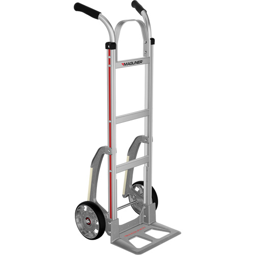 Knocked Down Hand Truck, Dual Handle, Aluminum, 48" Height, 500 lbs. Capacity Ontario Packaging