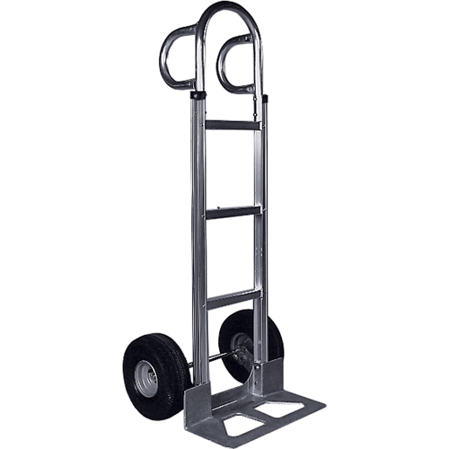 Knocked Down Hand Truck, P-Handle Handle, Aluminum, 55" Height, 500 lbs. Capacity Ontario Packaging