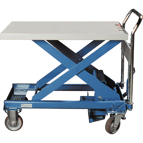 Dandy Lift Scissor Lift Table, 28" L x 17-7/10" W, Steel, 330 lbs. Capacity Ontario Packaging
