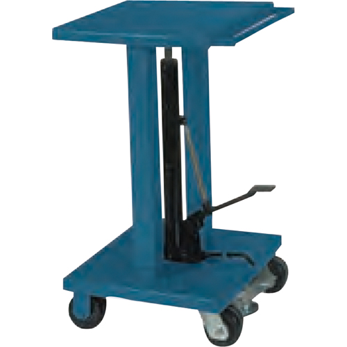 Hydraulic Work Table, 18" L x 18" W, Steel, 500 lbs. Capacity Ontario Packaging