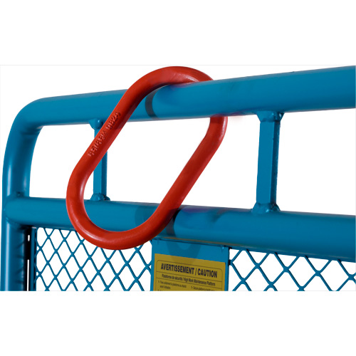 High Work Maintenance Platform, 36" W x 36" D x 72" H, 1000 lbs. Capacity, Steel Ontario Packaging