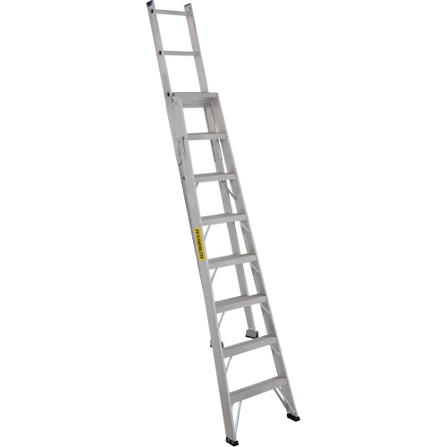 2700 Series Industrial Duty Multi-Way Ladders, 8', Aluminum, 250 lbs. Cap., ANSI 1, CSA 1 Ontario Packaging