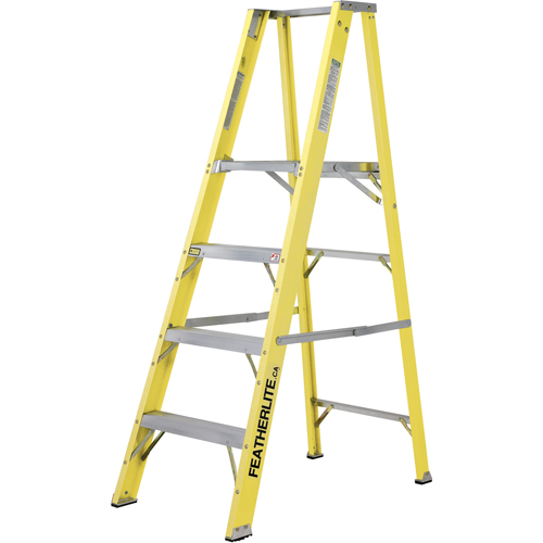 Industrial Heavy-Duty Platform Stepladders (6500 Series), 8', 300 lbs. Cap. Ontario Packaging