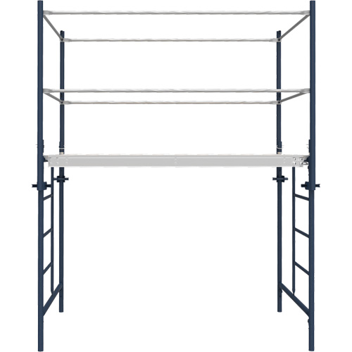Accessoires pour &eacute;chafaudage - Poteau de garde-corps a/support, Poteau de garde-corps, 6" la x 56" h Ontario Packaging
