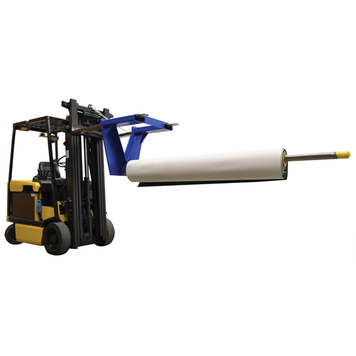 Forklift Carpet Boom, 144-1/2" Length, Fork Mount, 1800 lbs. Capacity Ontario Packaging