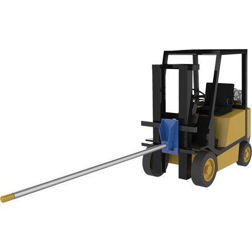Forklift Carpet Boom, 108-1/2" Length, Carriage Mount, 2500 lbs. Capacity Ontario Packaging