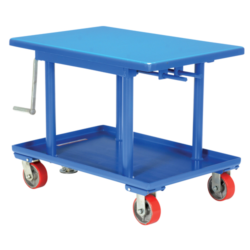 Table &eacute;l&eacute;vatrice hydraulique, 24" lo x 36" la, Acier, Capacit&eacute; 2000 lb Ontario Packaging