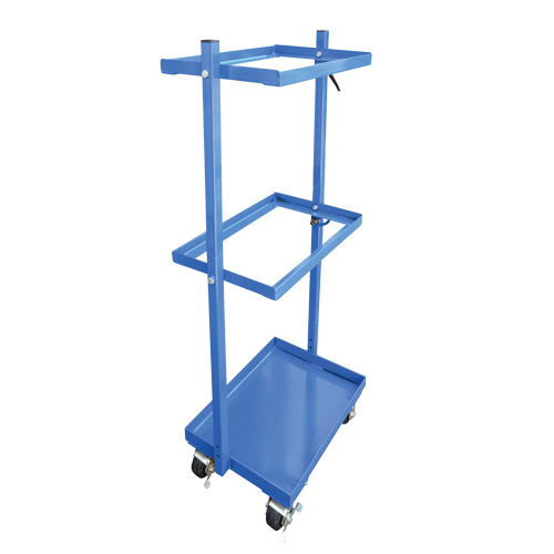 Stock Cart, Steel, 30-11/16" W x 19-1/4" D, 3 Shelves, 300 lbs. Capacity Ontario Packaging