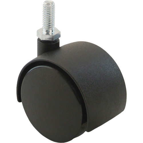 Roulette &agrave; roue double (s&eacute;ries 300/400), Pivotant, Diam&egrave;tre 2" (51 mm), Capacit&eacute; 75 lb (34 kg) Ontario Packaging