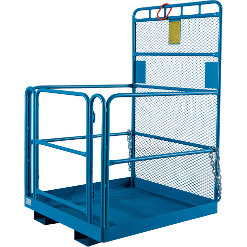 Nacelle &eacute;l&eacute;vatrice pour travail en hauteur, 48" x 48" x 72" h, Capacit&eacute; de 1000 lb, Acier Ontario Packaging