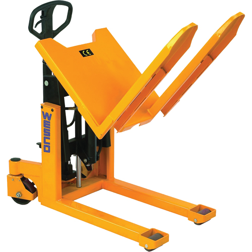 Ergonomic Pallet Tilter, 90° Tilt, 2200 lbs. Capacity, 51-2/3" L x 21-1/2" W x 44-1/4" H Ontario Packaging