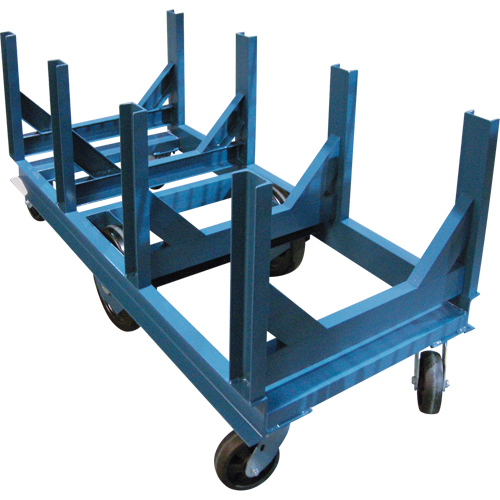 Bar Cradle Truck, 60" L x 28" W x 29" H, 5000 lbs. Capacity, Phenolic Wheels Ontario Packaging