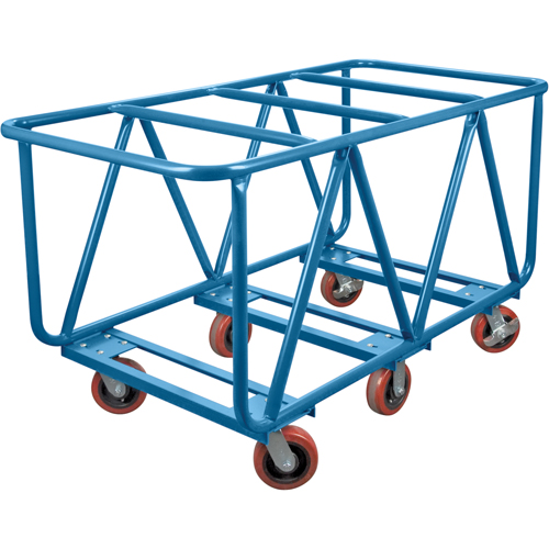 Flat Bed Lumber Cart, 60" x 30" x 33", 2500 lbs. Capacity Ontario Packaging
