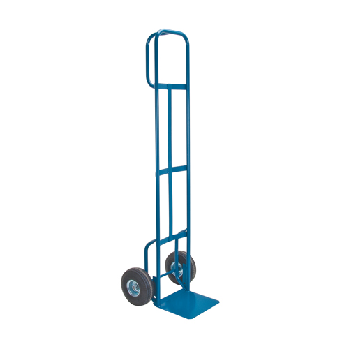 Deluxe Hi-Boy Hand Truck, P-Handle Handle, Steel, 72" Height, 700 lbs. Capacity Ontario Packaging