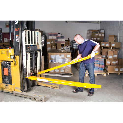 Fork Extensions, 72" L x 5" W, For Fork Width of 4" Ontario Packaging