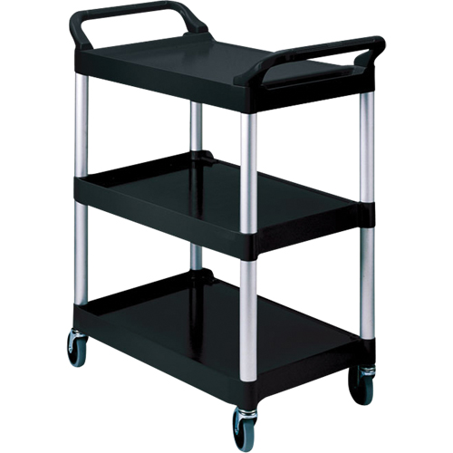 Service Cart, 3 Tiers, 19" x 38" x 34", 200 lbs. Capacity Ontario Packaging