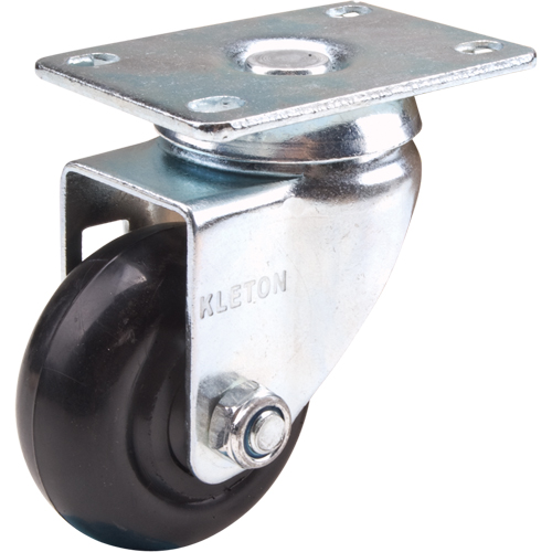 Caster, Swivel, 3" (76 mm), Polyolefin, 250 lbs. (113 kg.) Ontario Packaging