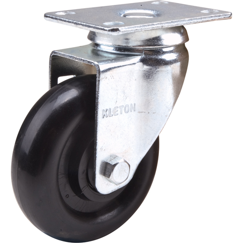 Caster, Swivel, 4" (101.6 mm), Polyolefin, 250 lbs. (113 kg.) Ontario Packaging