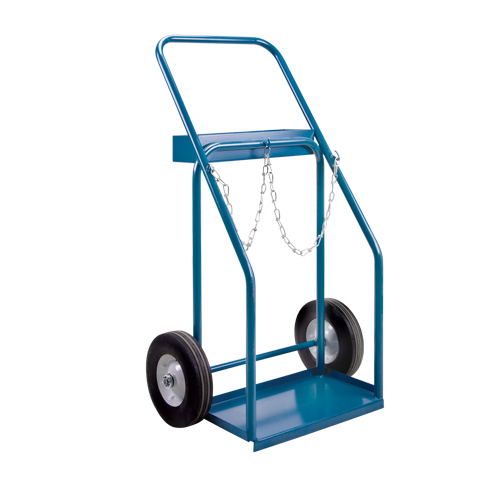 Chariots pour bouteilles de gaz, Roues Semi-pneumatique, Base de , 1000 lb Ontario Packaging