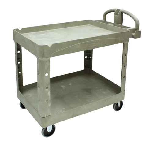 Chariot utilitaire robuste - 4520-88, 2 tiers, 25-1/4" x 39" x 44", Capacit&eacute; 500 lb Ontario Packaging