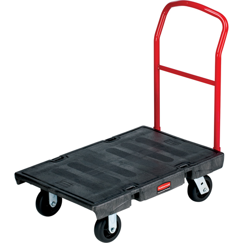 Heavy-Duty Platform Truck, 36" L x 24" W, 2000 lbs. Cap., Polyolefin Wheels Ontario Packaging