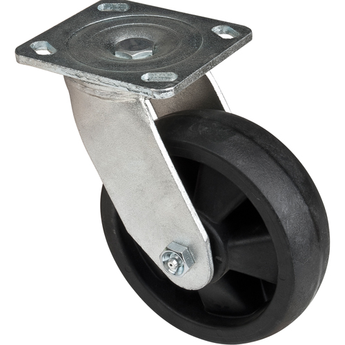Hi-Temp Caster, Swivel, 6" (152.4 mm), Nylon, 880 lbs. (399 kg.) Ontario Packaging