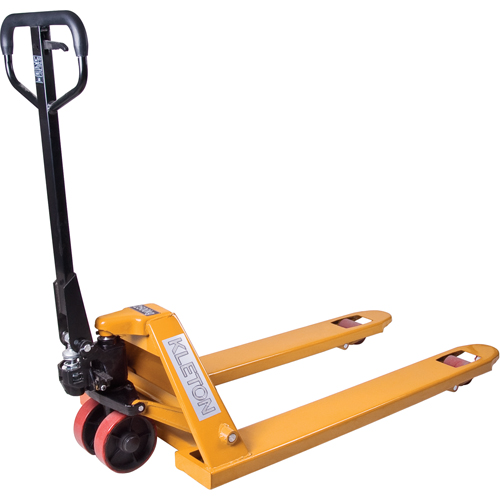 Manual Pallet Trucks, Steel, 48" L x 27" W, 5500 lbs. Capacity Ontario Packaging