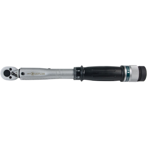 JTW-1425 Torque Wrench, Click, 1/4" Square Drive, 40 - 250 ft-lbs. Ontario Packaging