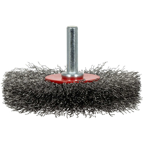 ER300-12 Shaft Mounted Crimped Radial Brush, 3", .012" Fill Ontario Packaging
