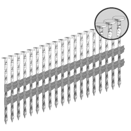21° Strip Nails - Plastic Collated Ontario Packaging
