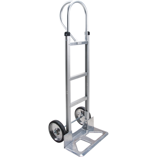 Knocked Down Hand Truck, P-Handle Handle, Aluminum, 52-1/8" Height, 500 lbs. Capacity Ontario Packaging