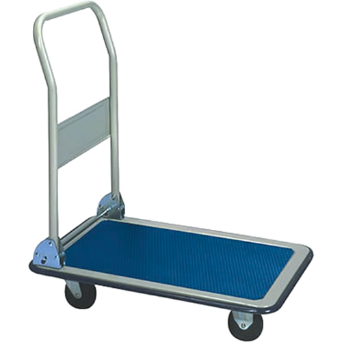 Platform Truck, Steel, 400 lbs., 35" L x 23" W, 32.5" High Ontario Packaging