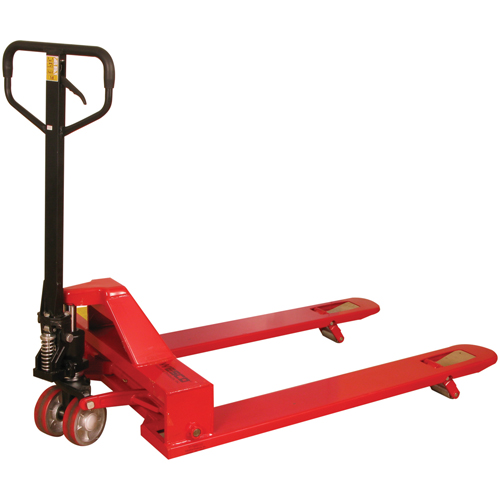 4-Way Hydraulic Pallet Truck, 48" L x 7" W, 4000 lbs. Capacity Ontario Packaging