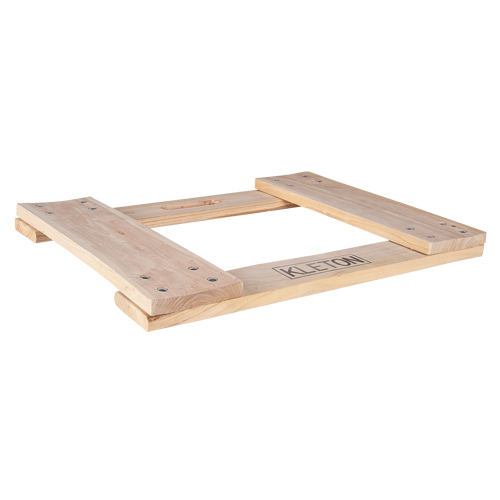 Hardwood Dolly Frame, Not Included Wheels, 900 lbs. Capacity, 18" W x 24" D x 1.5" H Ontario Packaging