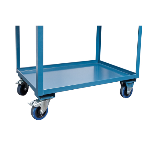 Mobile Service Cart, 2 Tiers, 24" W x 57" H x 40" D, 1200 lbs. Capacity Ontario Packaging