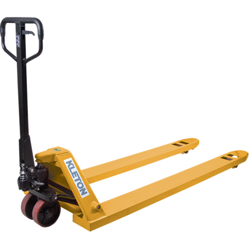 6' Long Fork Hydraulic Pallet Trucks, 72" L x 27" W, 5500 lbs. Capacity Ontario Packaging