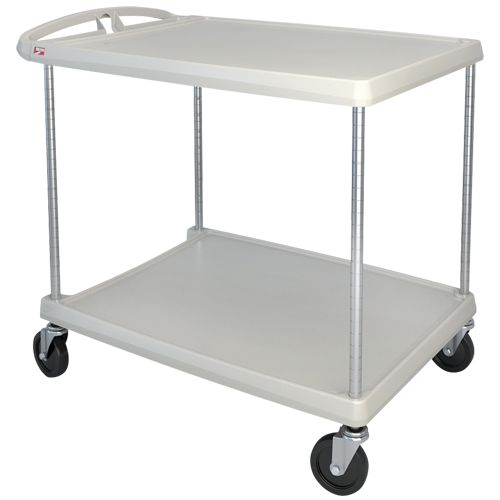 myCart Utility Cart, 2 Tiers, 26" x 36-7/8" x 36", 400 lbs. Capacity Ontario Packaging