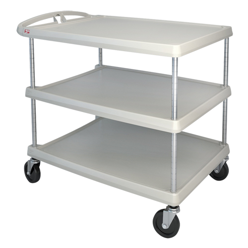 myCart Utility Cart, 3 Tiers, 26" x 36-7/8" x 36", 500 lbs. Capacity Ontario Packaging