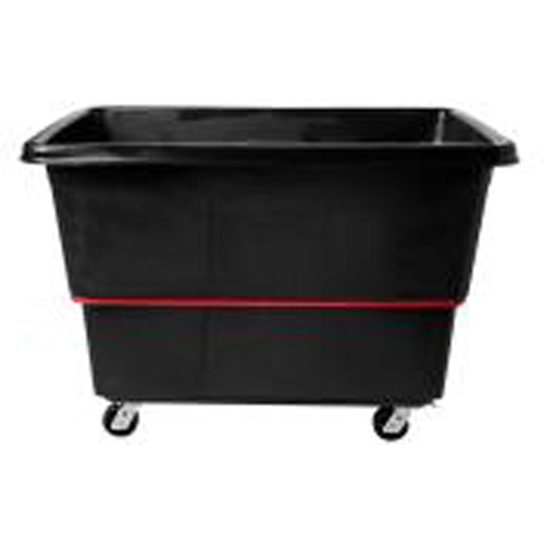 Chariot utilitaire &agrave; usage intensif, Plastique recycl&eacute; noir, 59"/34-5/8" lo x 34"/59-1/64" la x 42-1/16"/42-7/8" h, Volume 27 pi³, Capacit&eacute; 1200 lb Ontario Packaging