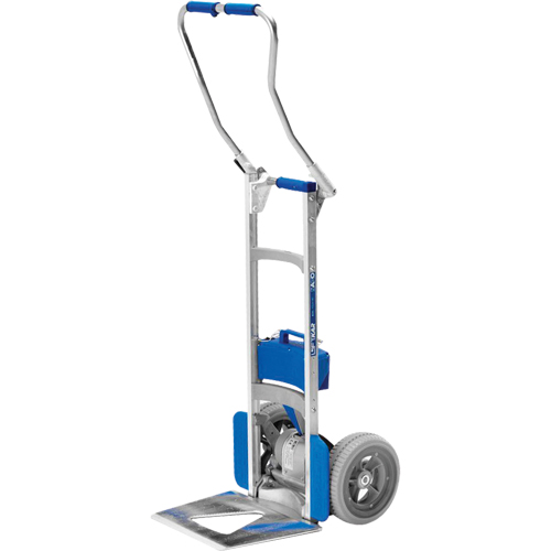 Liftkar&reg; Aluminum Stair Climbing Hand Truck, Aluminum Frame, 18" W x 61" H, 240 lbs. Capacity Ontario Packaging